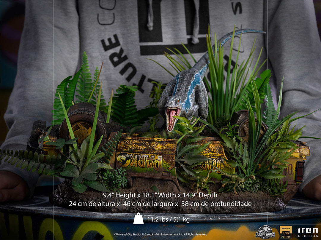 PRE-ORDER Jurassic World Fallen Kingdom - Blue Deluxe Art Scale 1/10
