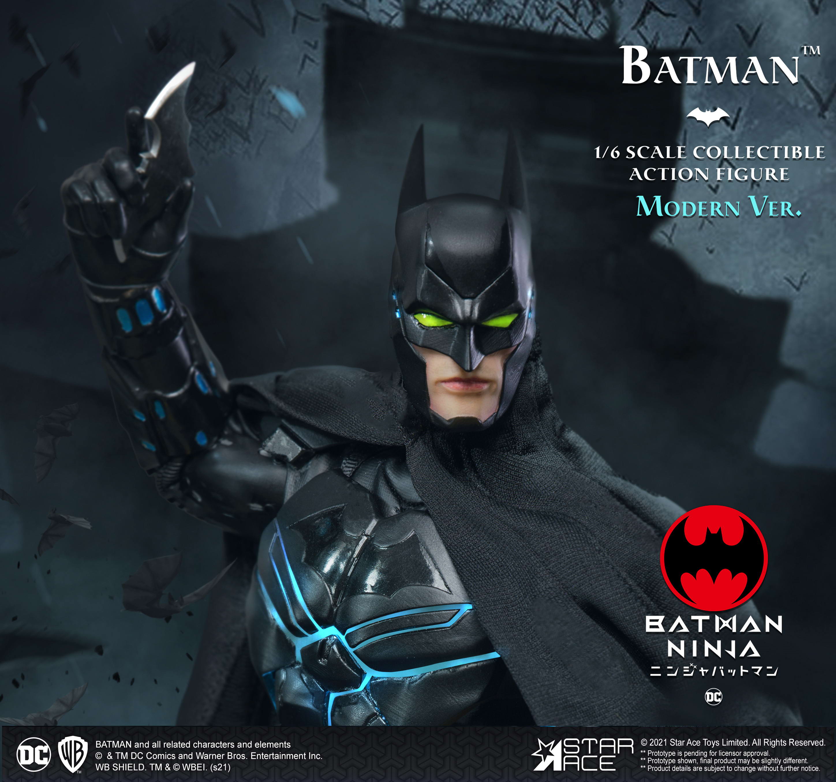 PRE-ORDER Batman Ninja - Modern Batman: Deluxe Ver. 1/6