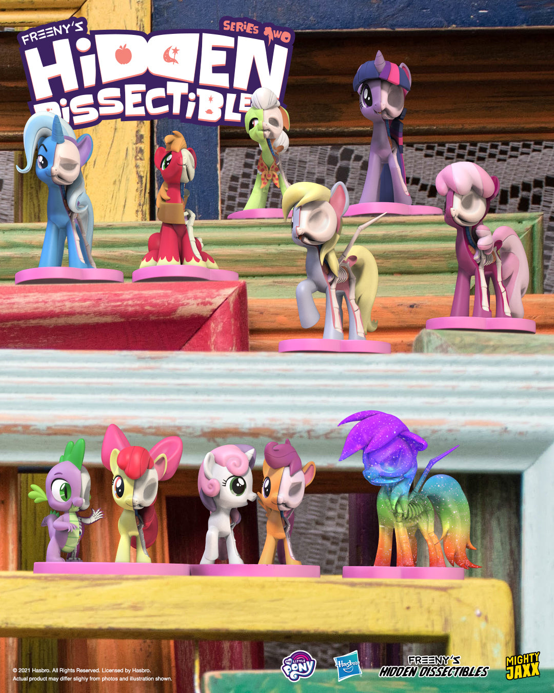 IN-STOCK Mighty Jaxx - Freeny's Hidden Dissectibles - Little Pony Series 2