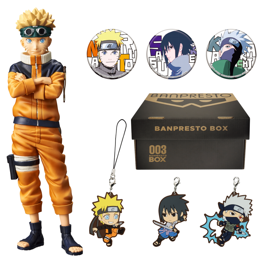 PRE-ORDER BANPRESTO BOX 03 - Naruto Shippuden [EXCLUSIVE]