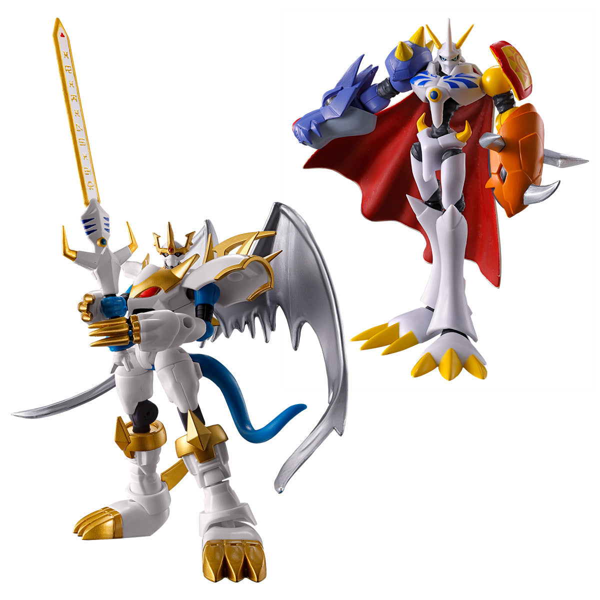 PRE-ORDER SHODO - Digimon - Imperialdramon Paladin Mode & Omegamon [EXCLUSIVE]