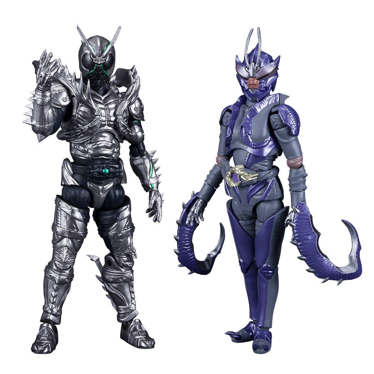 PRE-ORDER SHODO-XX - Kamen Rider Black Sun - Shadowmoon & Mantis Mutant Set [EXCLUSIVE]
