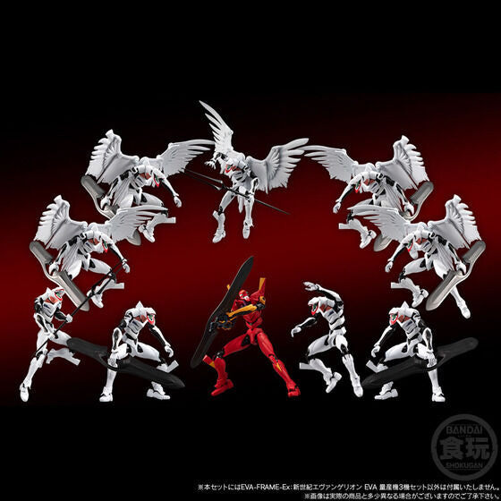 PRE-ORDER EVA-FRAME EX: Neon Genesis Evangelion - Eva Mass Production Model [Set of 3] [EXCLUSIVE]