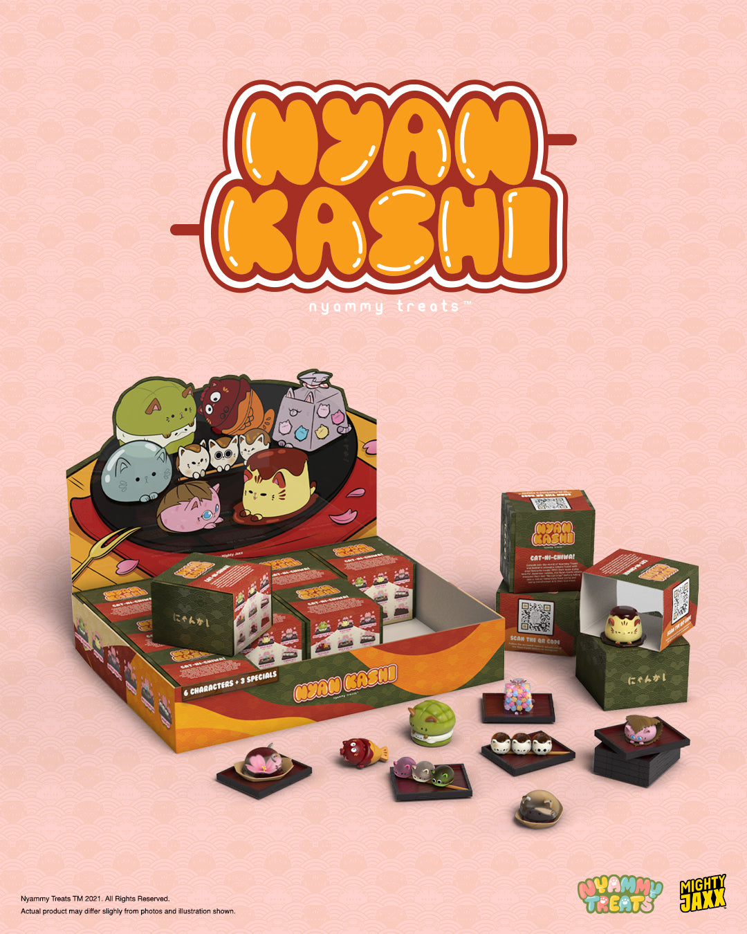 IN-STOCK Mighty Jaxx - Nyan Kashi by Nyammy Treats