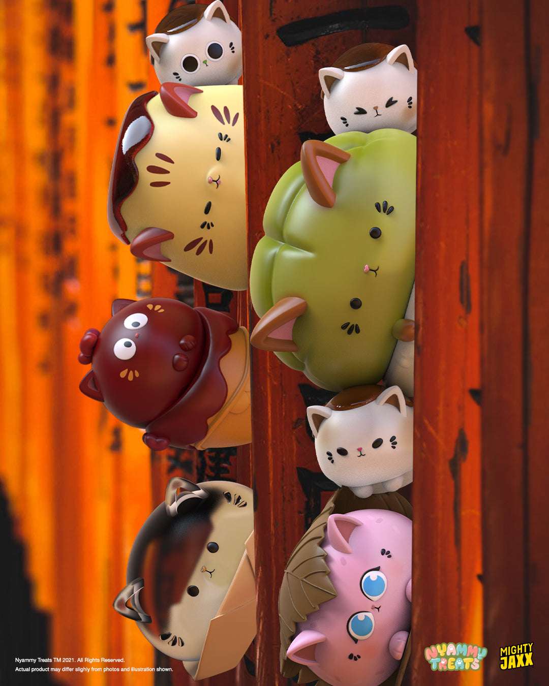 IN-STOCK Mighty Jaxx - Nyan Kashi by Nyammy Treats