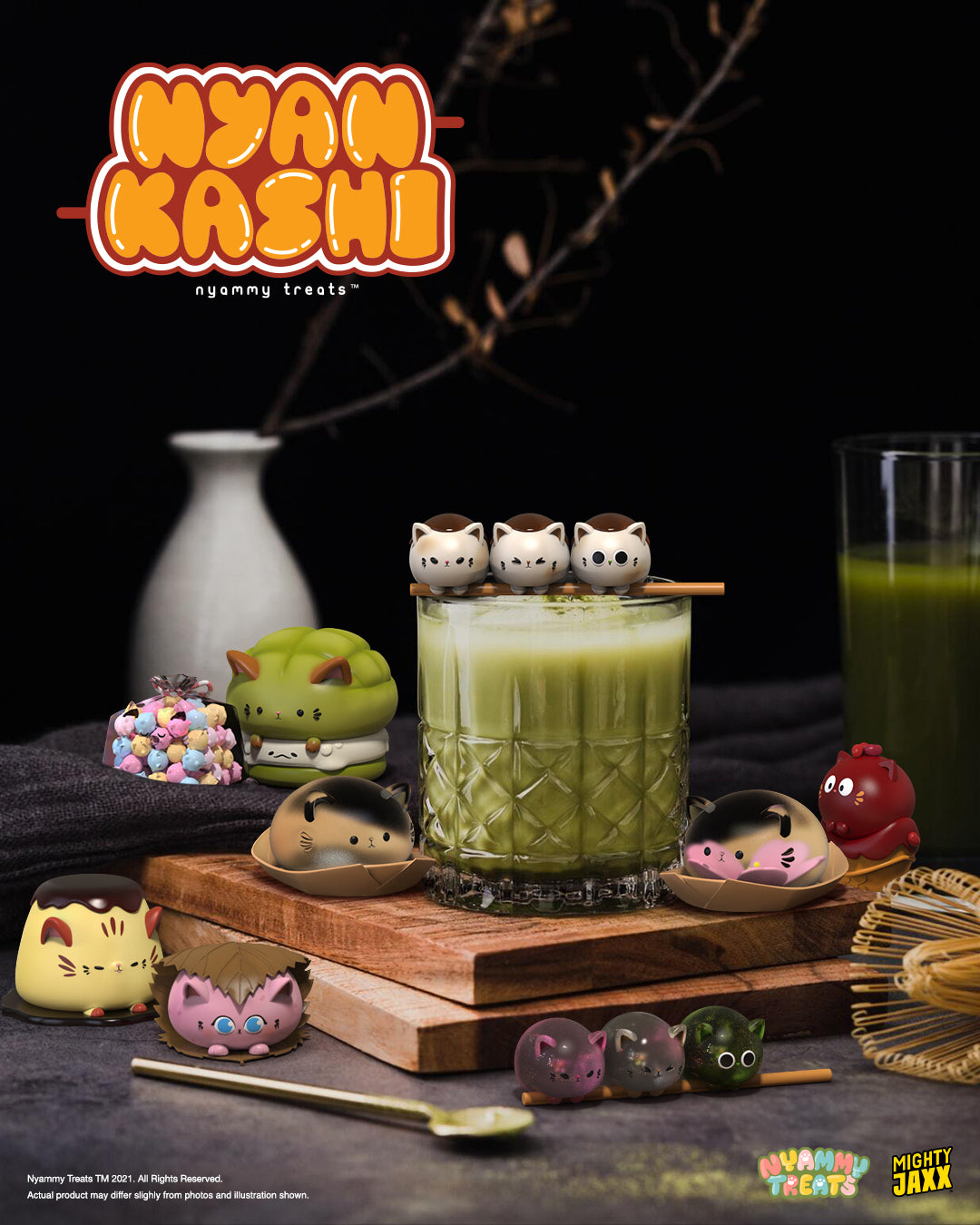 IN-STOCK Mighty Jaxx - Nyan Kashi by Nyammy Treats