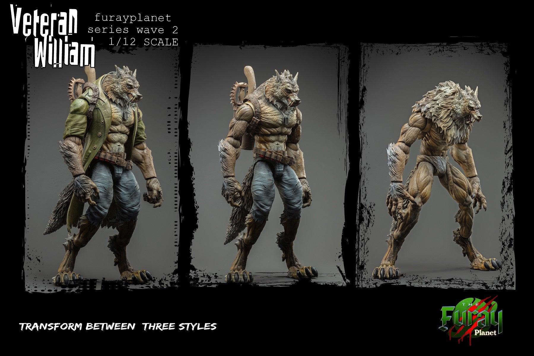 PRE-ORDER FuRay Planet - Veteran William 1/12