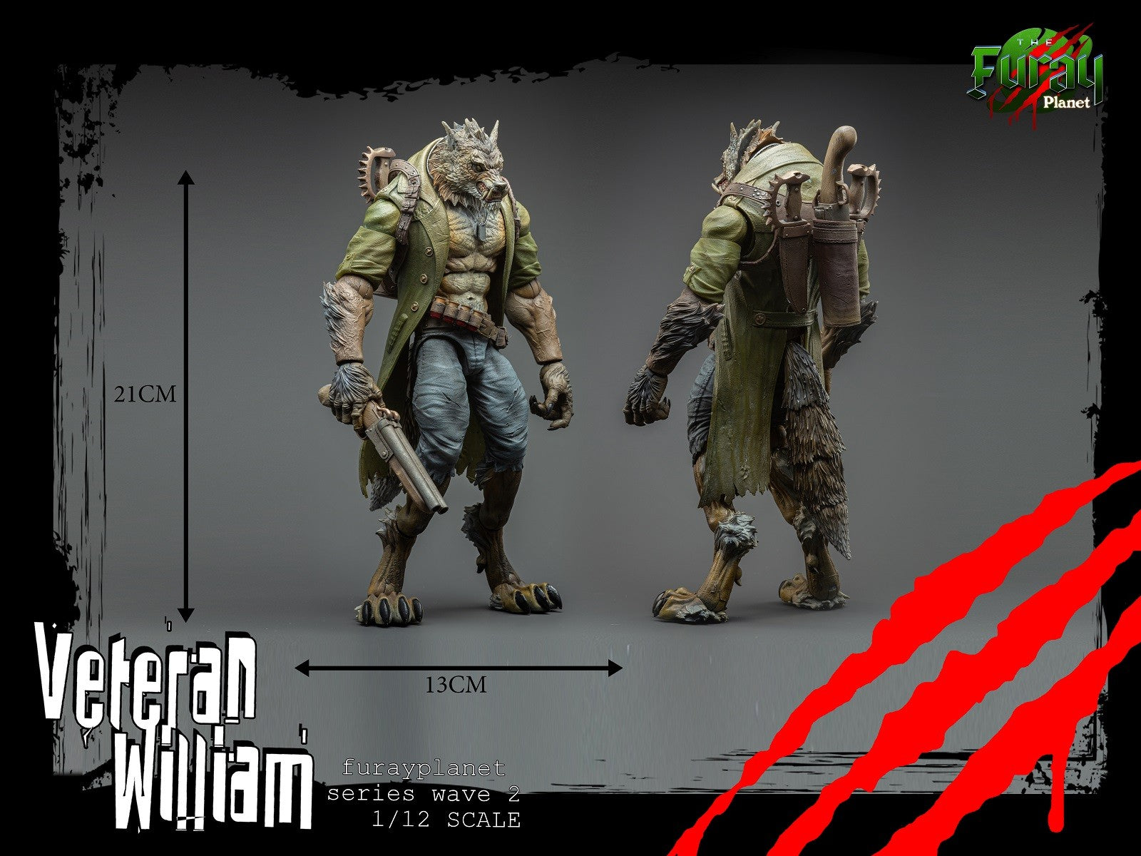 PRE-ORDER FuRay Planet - Veteran William 1/12