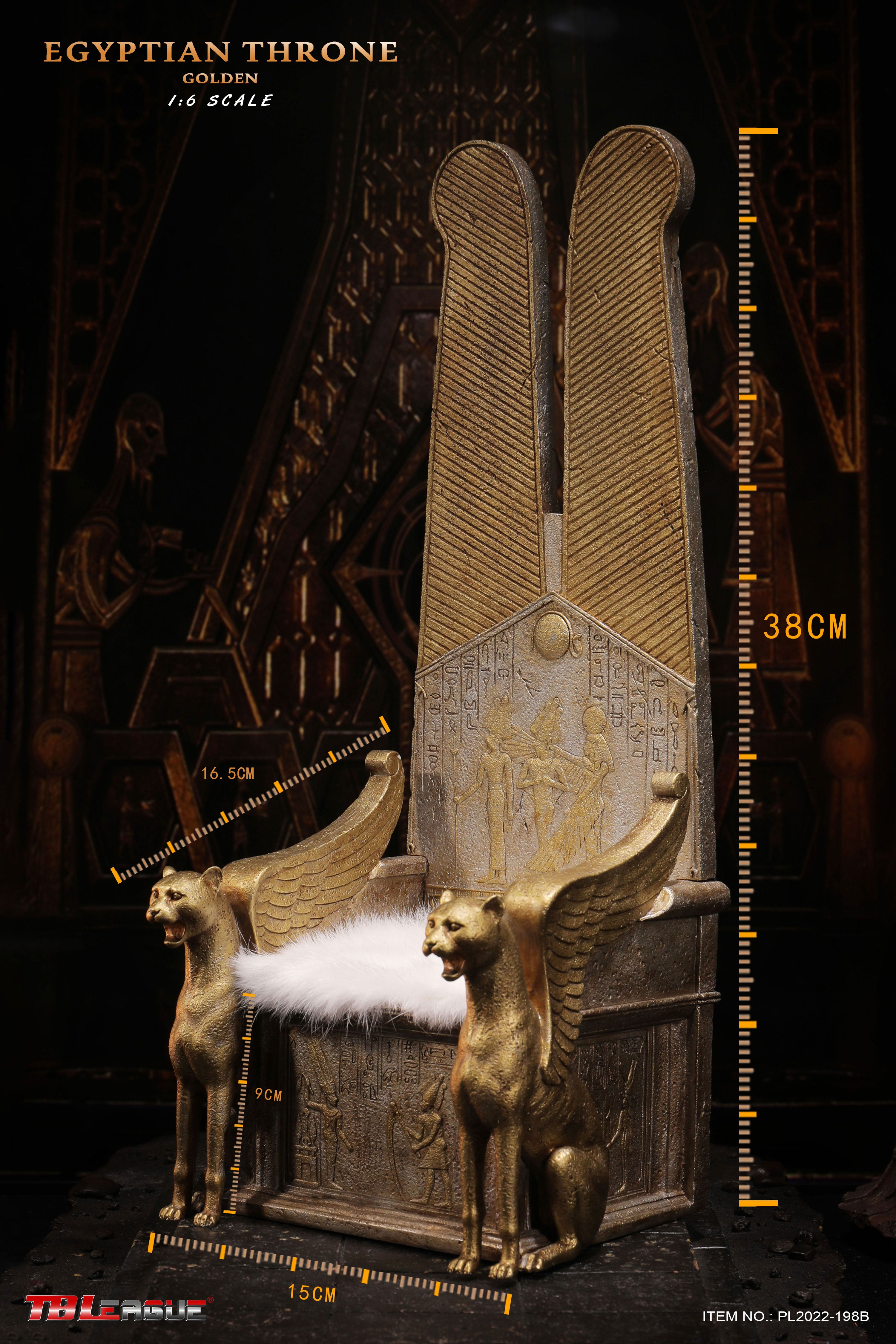 PRE-ORDER Egyptian Throne: White 1/6