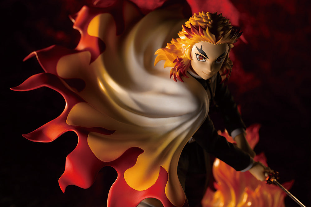 IN-STOCK Kotobukiya - ARTFX J - Demon Slayer: Kimetsu no Yaiba - Kyojuro Rengoku 1/8