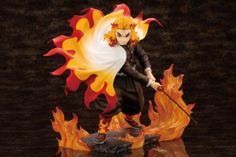 IN-STOCK Kotobukiya - ARTFX J - Demon Slayer: Kimetsu no Yaiba - Kyojuro Rengoku 1/8