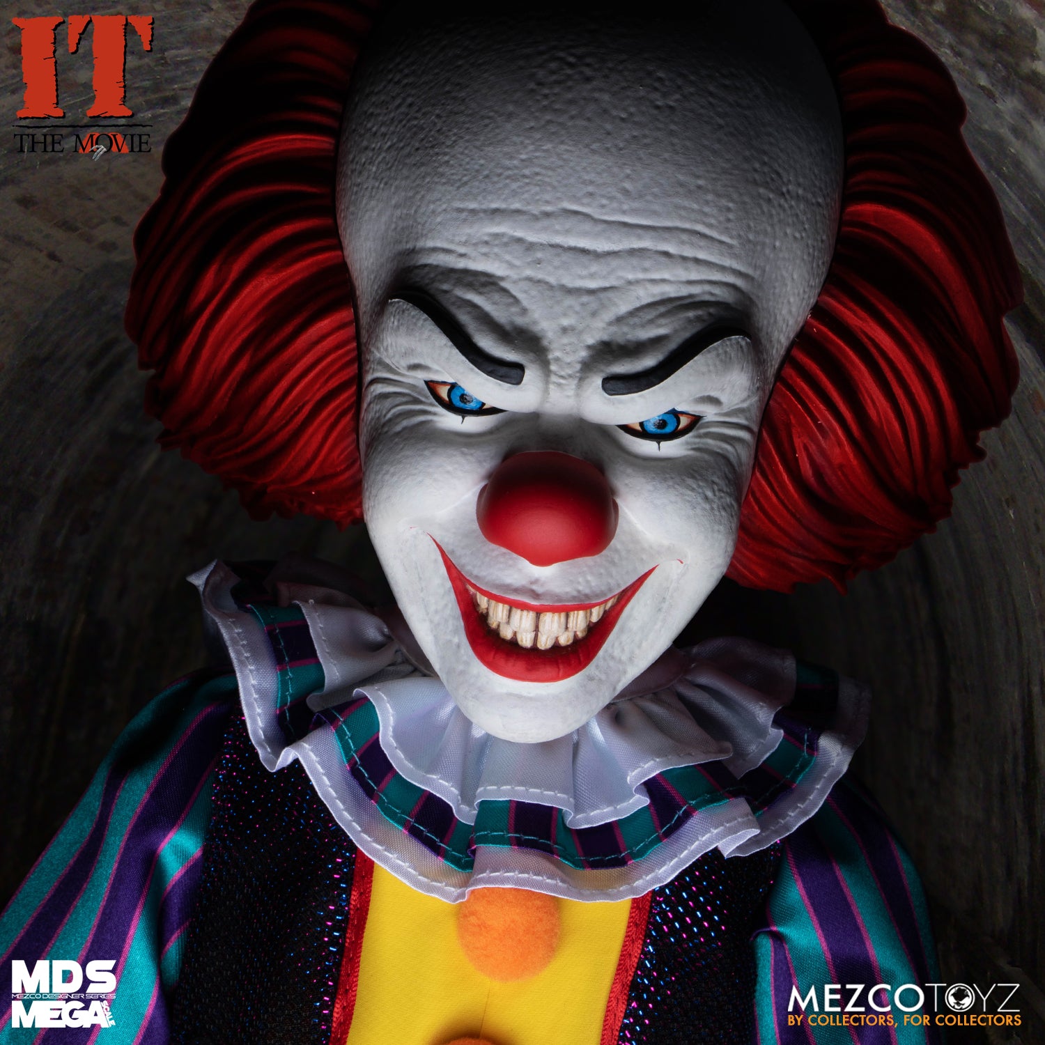 PRE-ORDER Mezco Designer Series - IT (1990) - Deluxe Pennywise