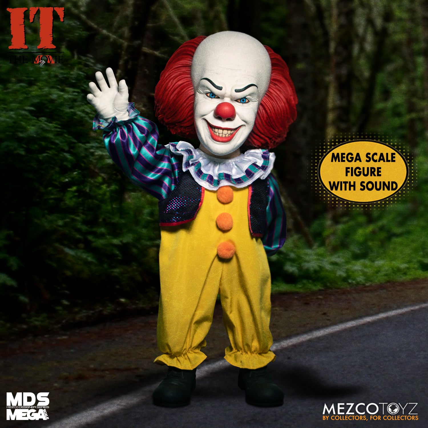 PRE-ORDER Mezco Designer Series - IT (1990) - Deluxe Pennywise