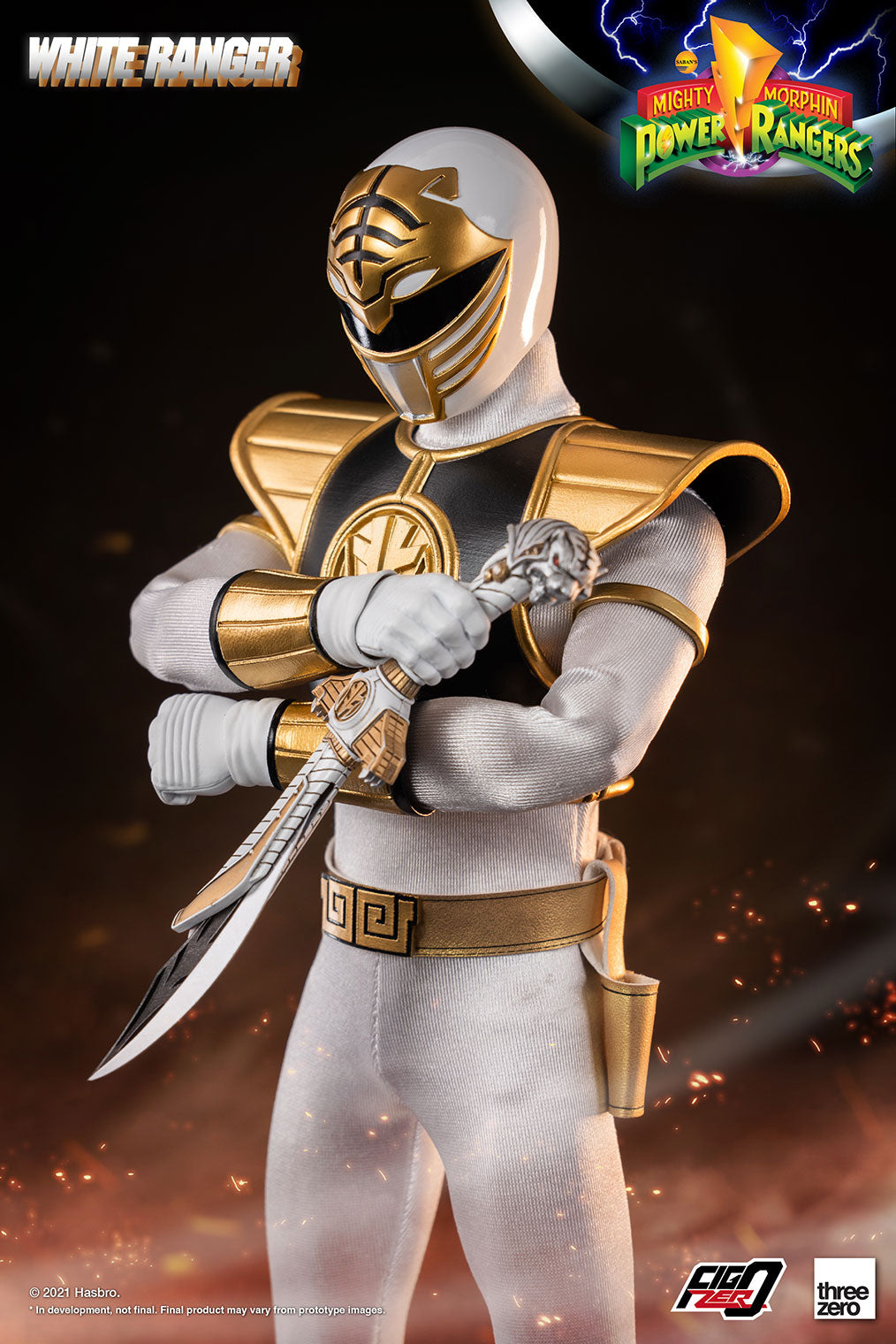 PRE-ORDER Mighty Morphin Power Ranger - White Ranger 1/6 [January 2023 Release]
