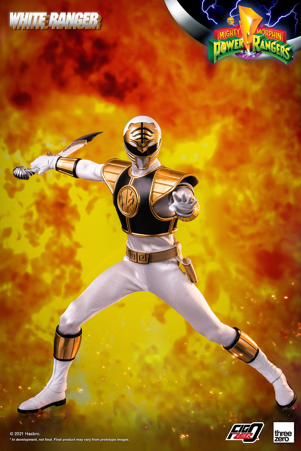 PRE-ORDER Mighty Morphin Power Ranger - White Ranger 1/6 [January 2023 Release]