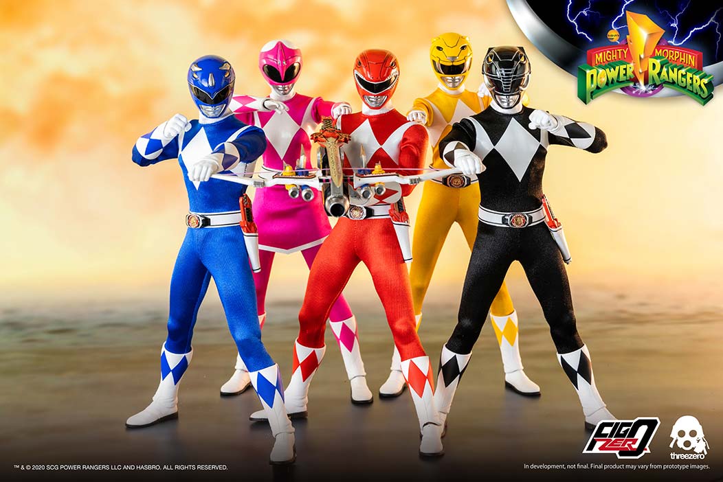 PRE-ORDER Mighty Morphin Power Ranger - Core Rangers + Green Ranger 1/6 [Set of 6] [January 2023 Release]