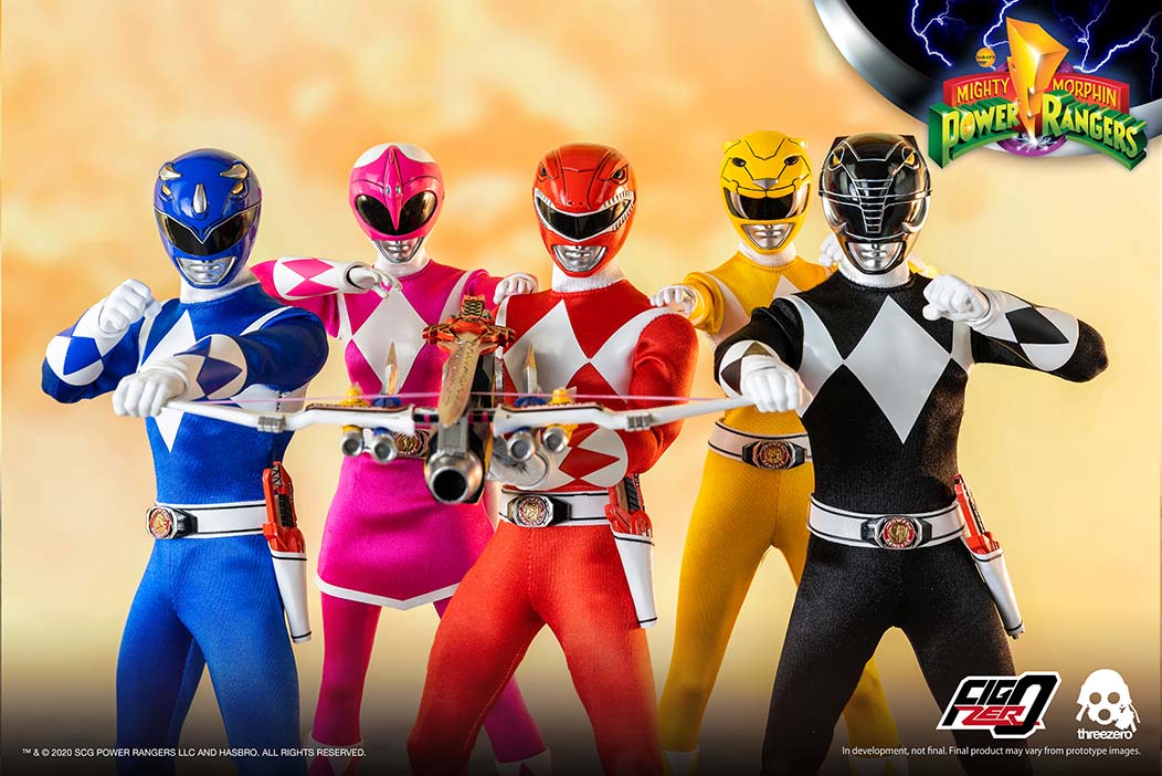 PRE-ORDER Mighty Morphin Power Ranger - Core Rangers + Green Ranger 1/6 [Set of 6] [January 2023 Release]