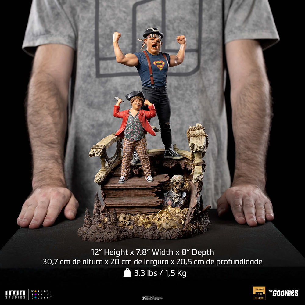 PRE-ORDER The Goonies - Sloth and Chunk Deluxe Art Scale 1/10