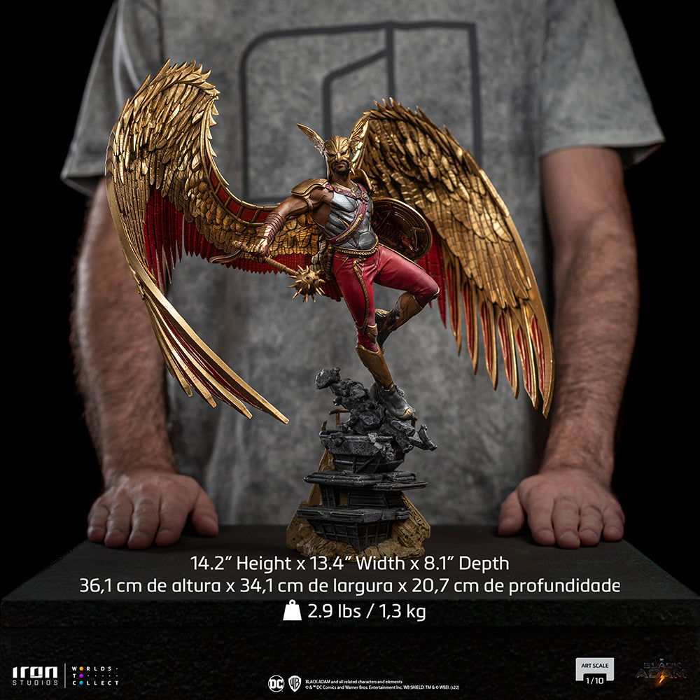 PRE-ORDER Black Adam - Hawkman Art Scale 1/10