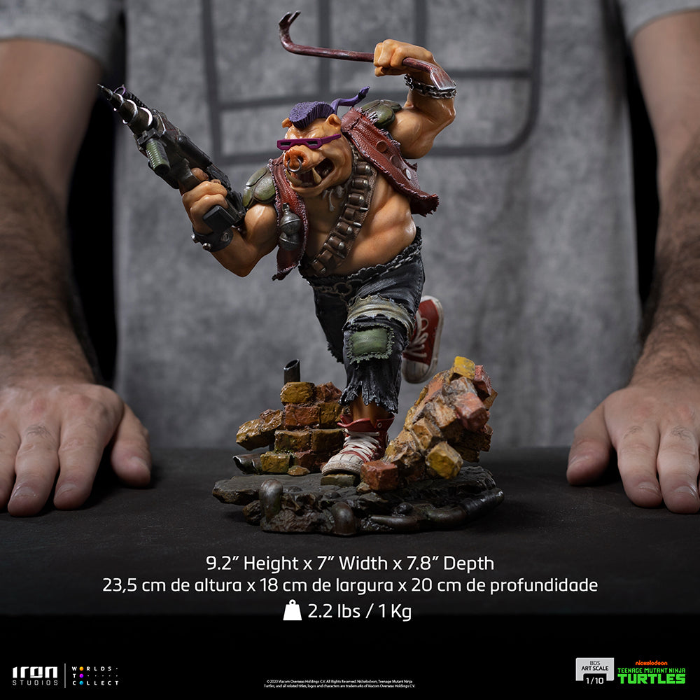 PRE-ORDER TMNT - Bebop BDS Art Scale 1/10