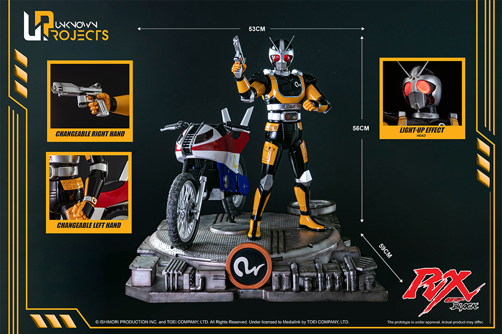 PRE-ORDER Classic Signature Arte - Kamen Rider Black RX - Roborider 1/4