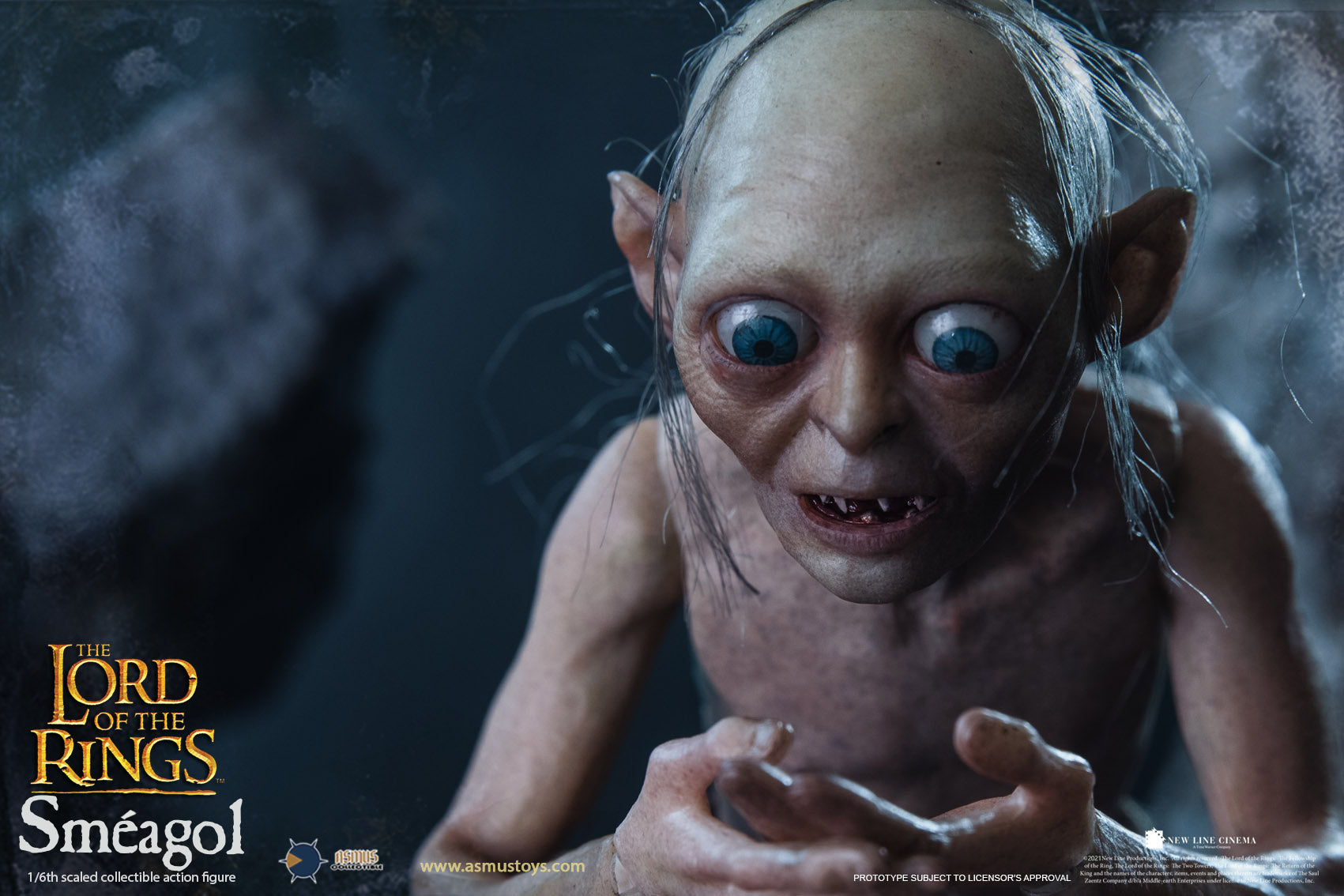 PRE-ORDER Lord of the Rings - Smeagol 1/6