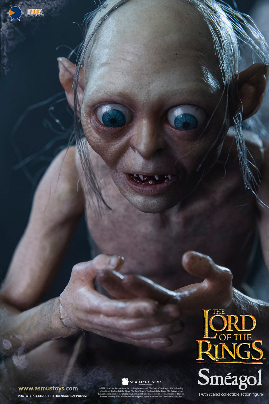 PRE-ORDER Lord of the Rings - Smeagol 1/6