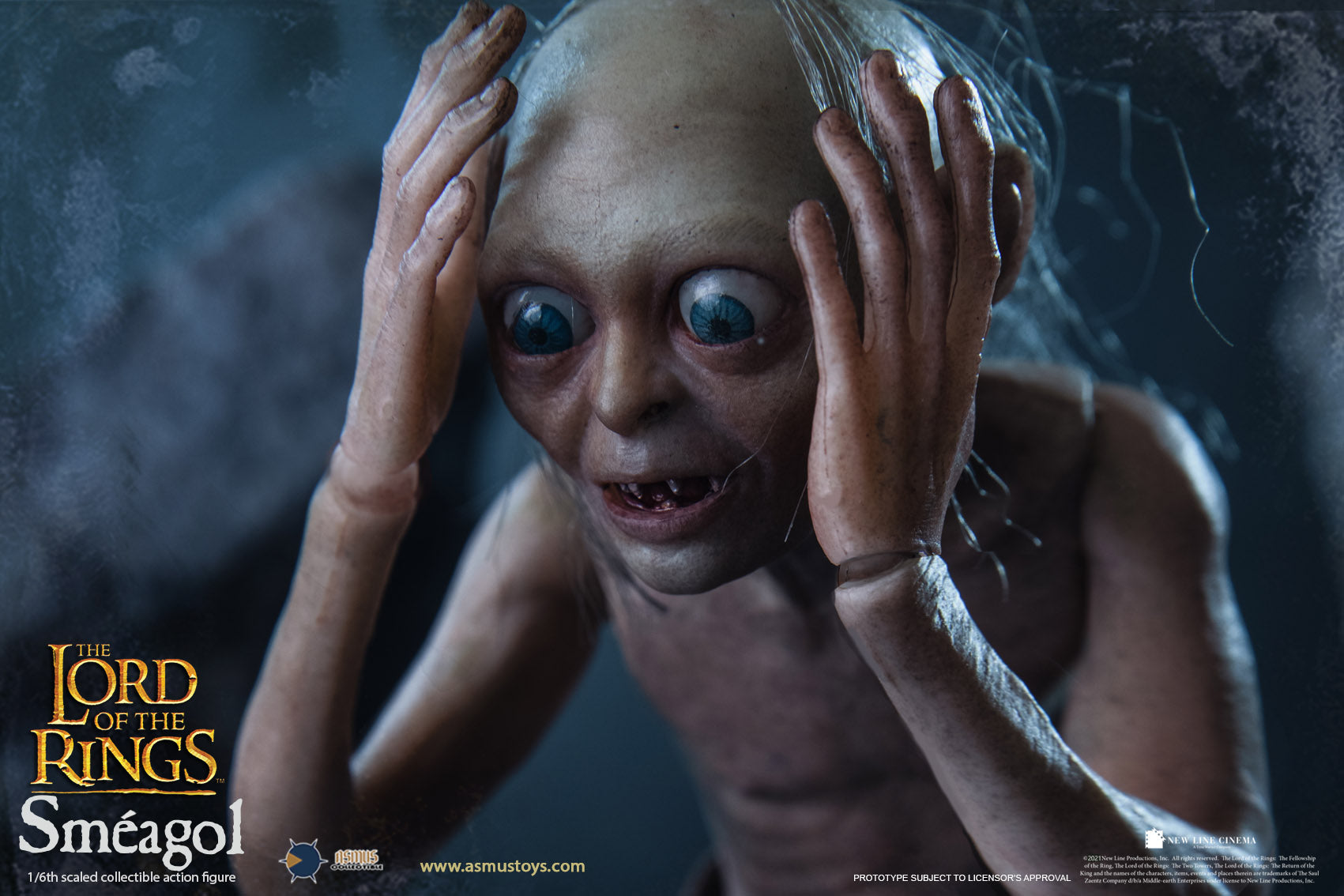 PRE-ORDER Lord of the Rings - Smeagol 1/6