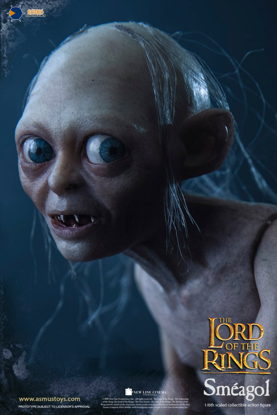 PRE-ORDER Lord of the Rings - Smeagol 1/6