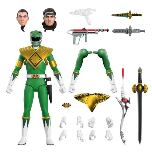 PRE-ORDER 7-inch Action Figure - Mighty Morphin Power Rangers Ultimates - Green Ranger