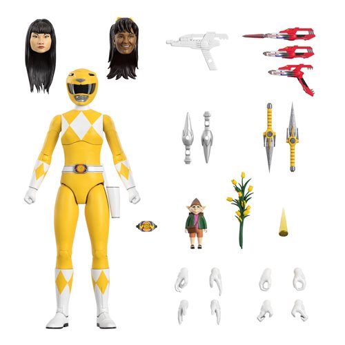 PRE-ORDER 7-inch Action Figure - Mighty Morphin Power Rangers Ultimates - Yellow Ranger