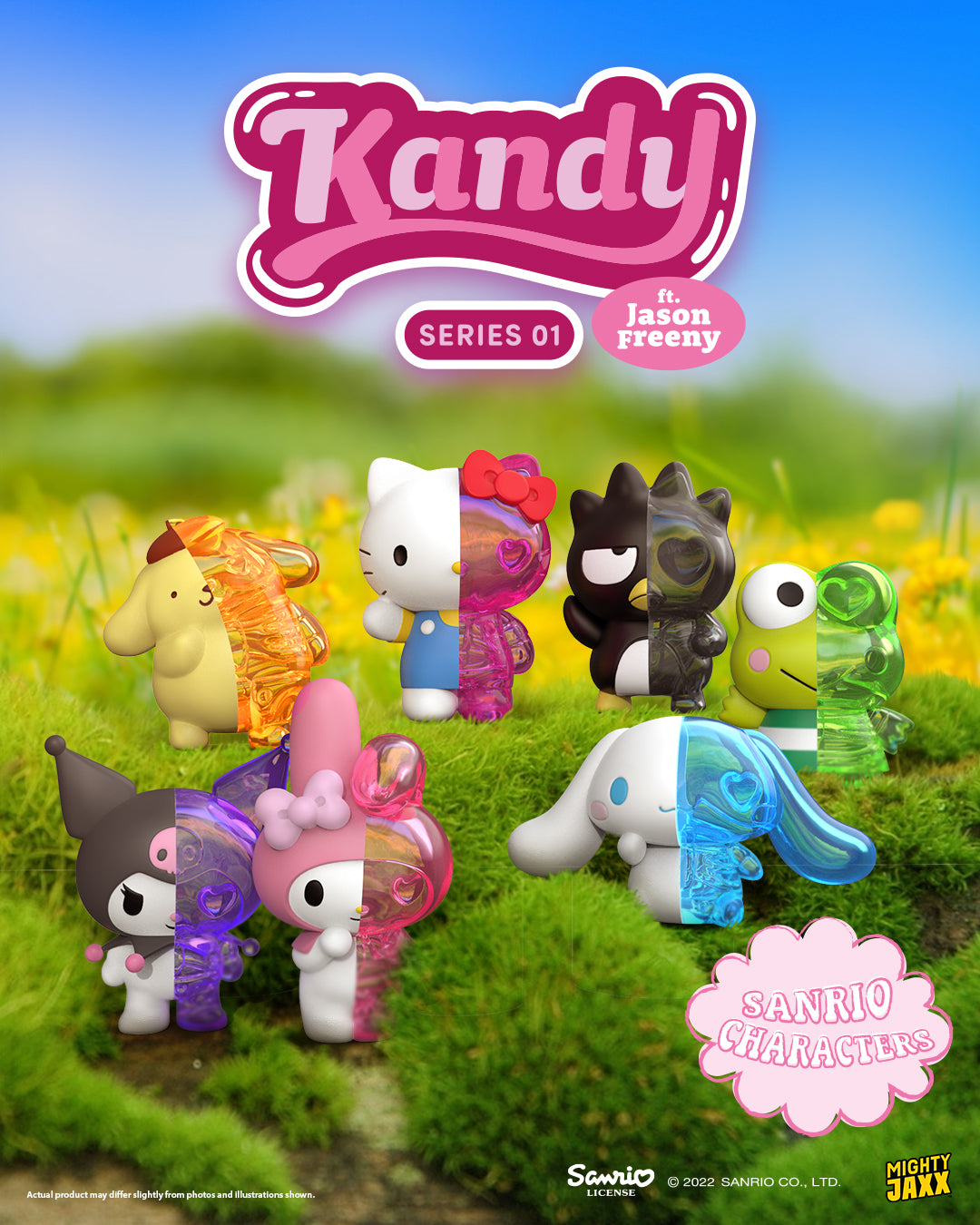 PRE-ORDER Kandy x Sanrio ft. Jason Freeny [Box of 6]