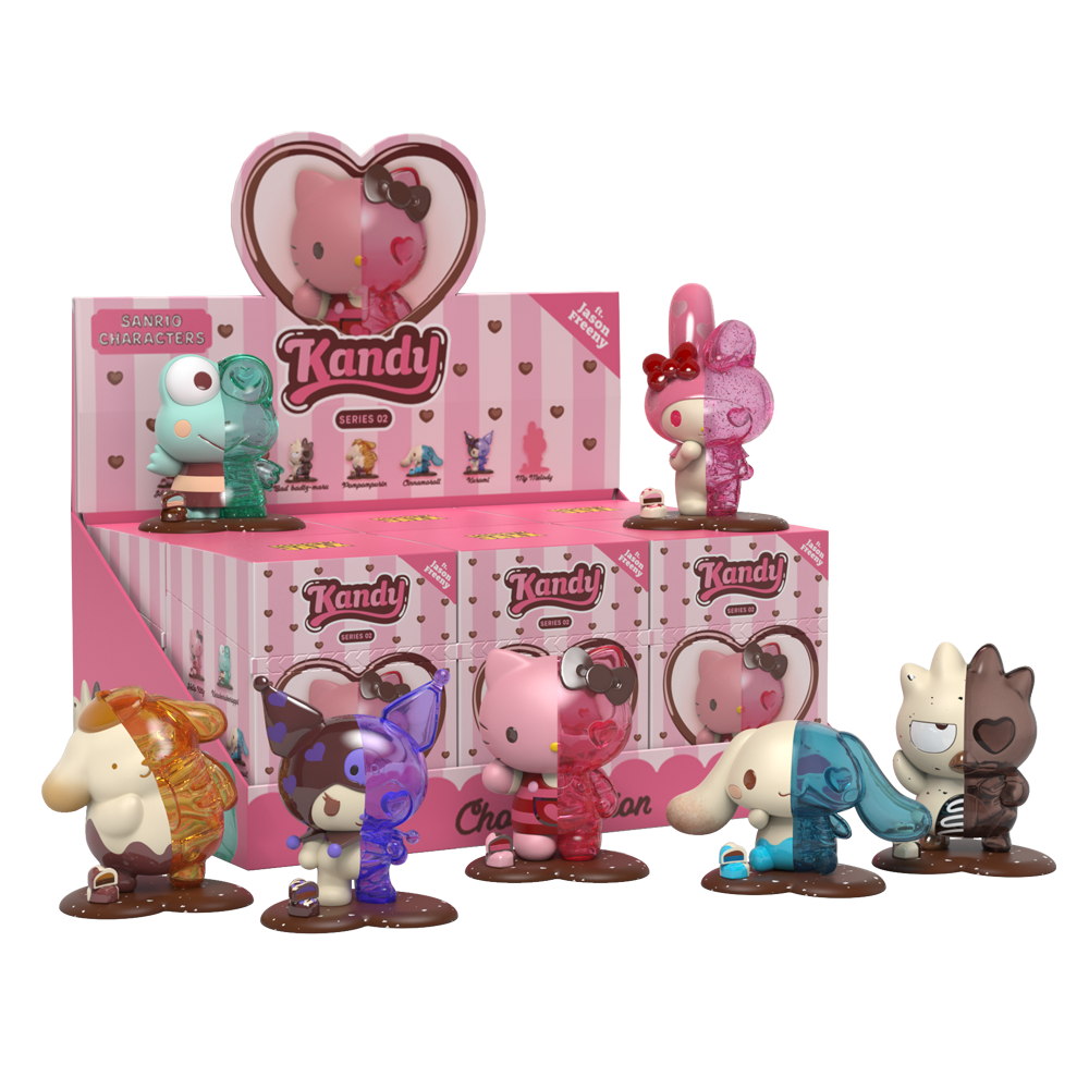 PRE-ORDER Kandy X Sanrio Ft. Jason Freeny (Series 02) Choco Edition [Box of 6]