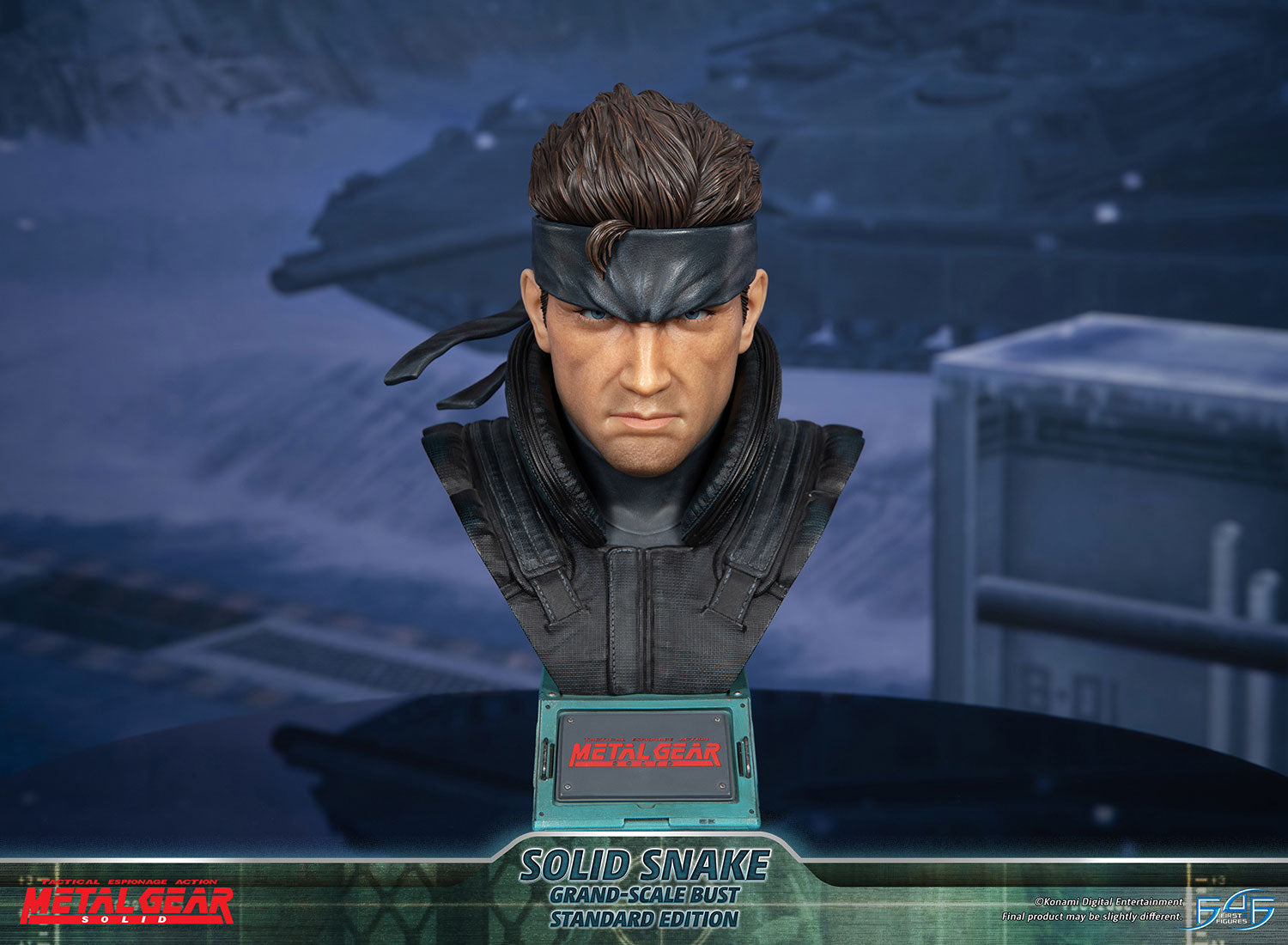 PRE-ORDER Metal Gear Solid - Solid Snake Grand Scale Bust: Standard Edition