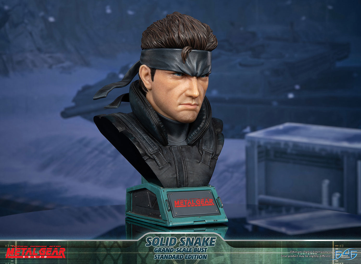 PRE-ORDER Metal Gear Solid - Solid Snake Grand Scale Bust: Standard Edition
