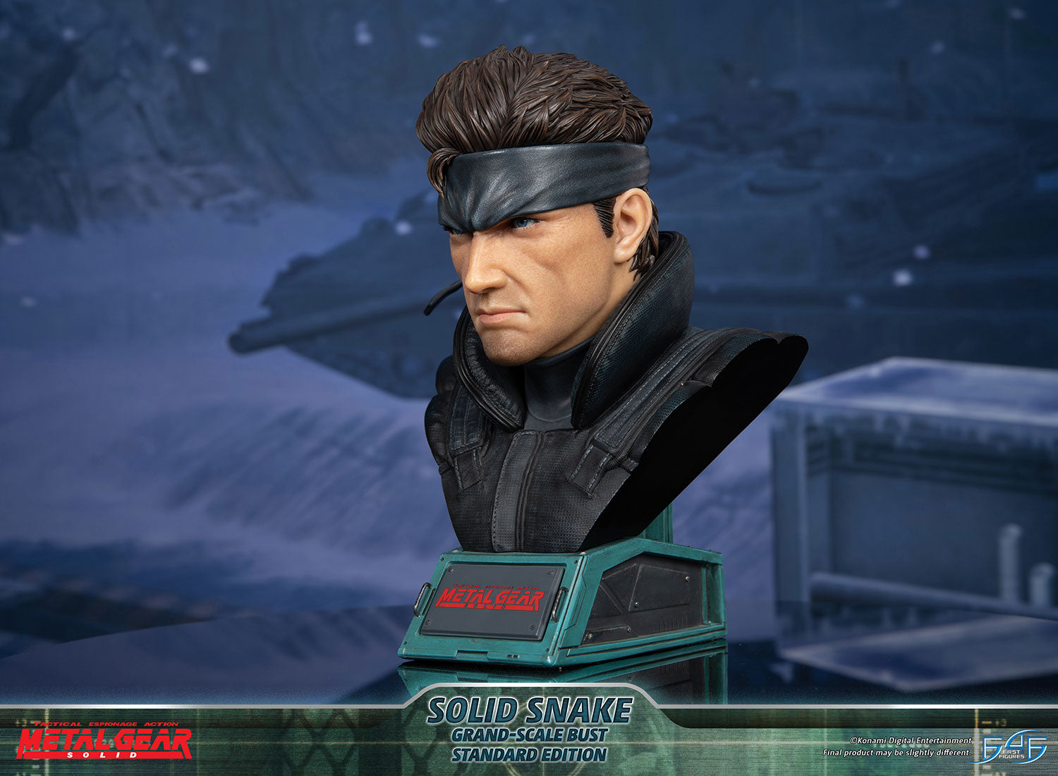 PRE-ORDER Metal Gear Solid - Solid Snake Grand Scale Bust: Standard Edition