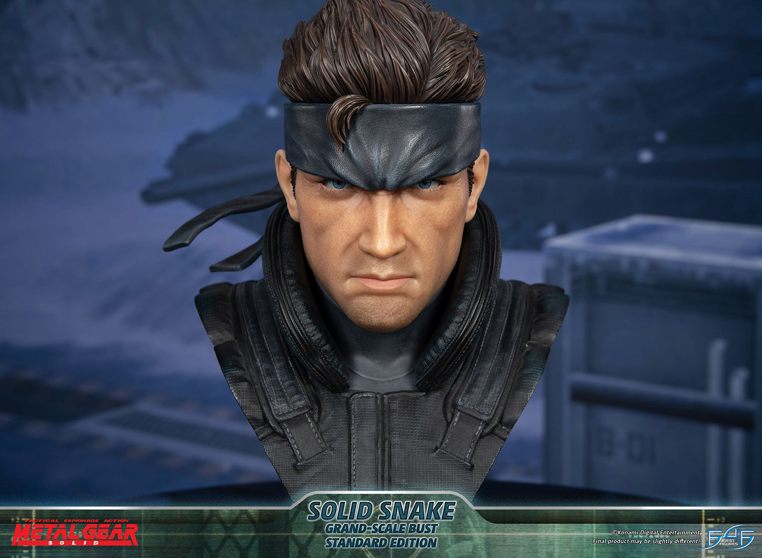 PRE-ORDER Metal Gear Solid - Solid Snake Grand Scale Bust: Standard Edition