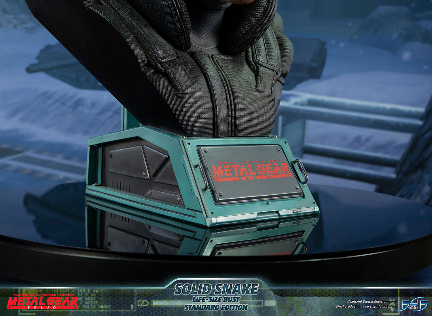 PRE-ORDER Metal Gear Solid - Solid Snake Life Size Bust: Standard Edition