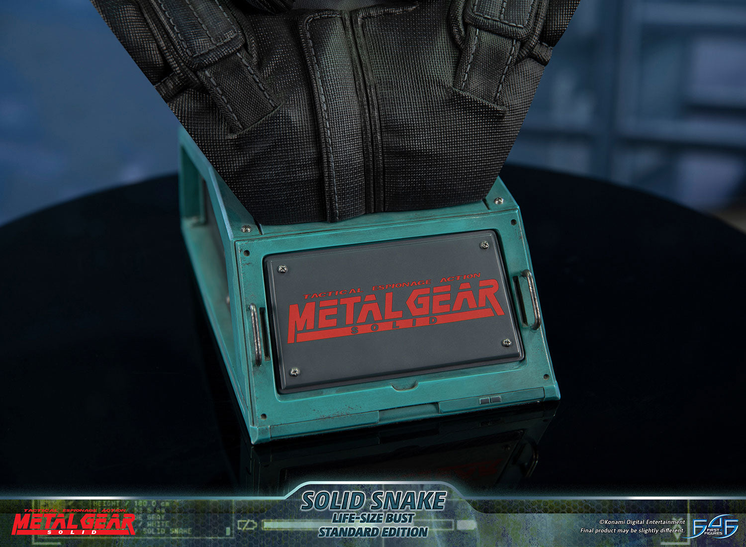 PRE-ORDER Metal Gear Solid - Solid Snake Life Size Bust: Standard Edition