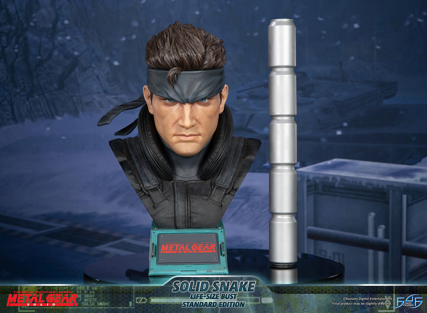 PRE-ORDER Metal Gear Solid - Solid Snake Life Size Bust: Standard Edition