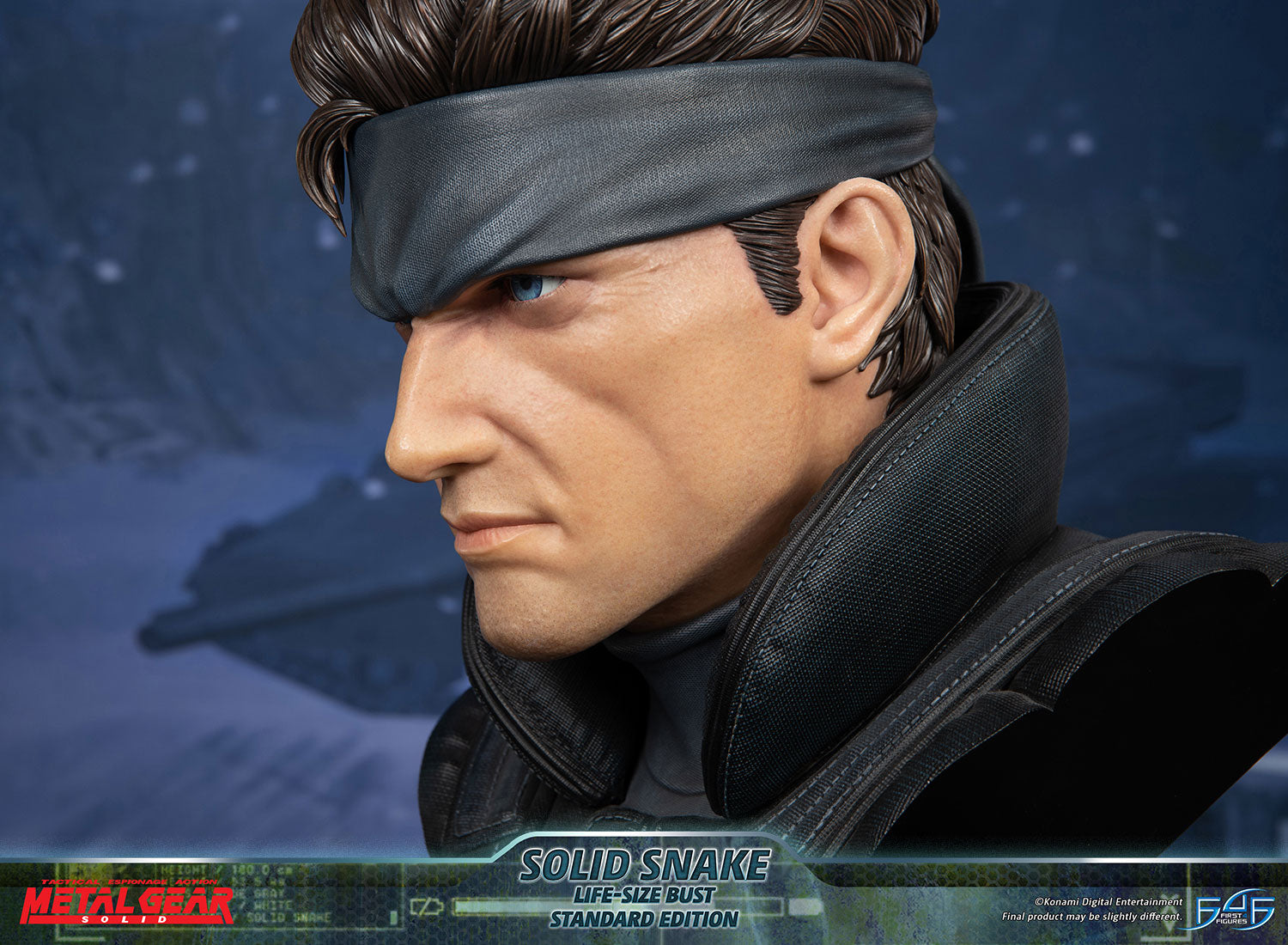 PRE-ORDER Metal Gear Solid - Solid Snake Life Size Bust: Standard Edition