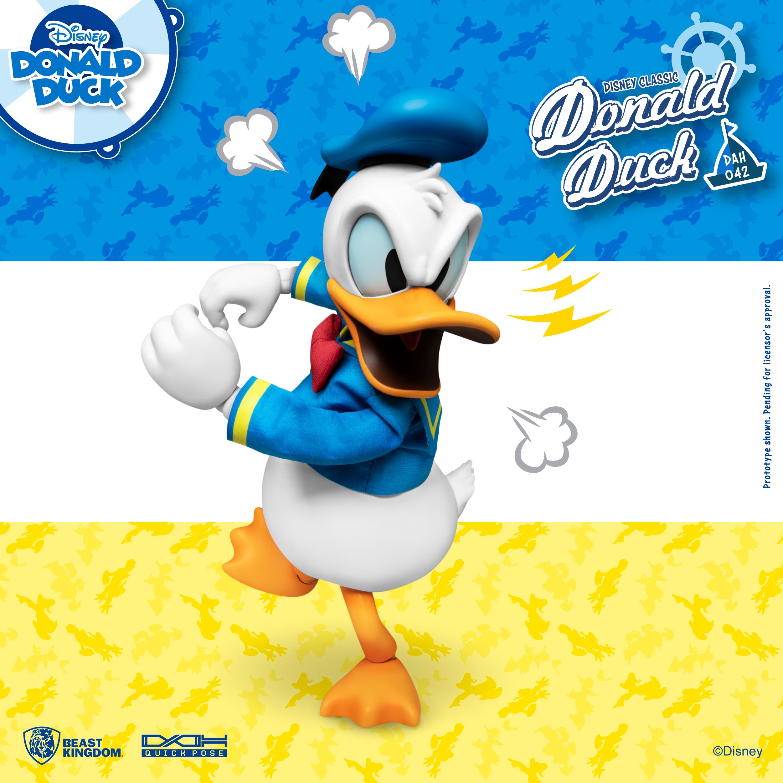 PRE-ORDER Dynamic 8ction Heroes #42 - Classic Donald Duck