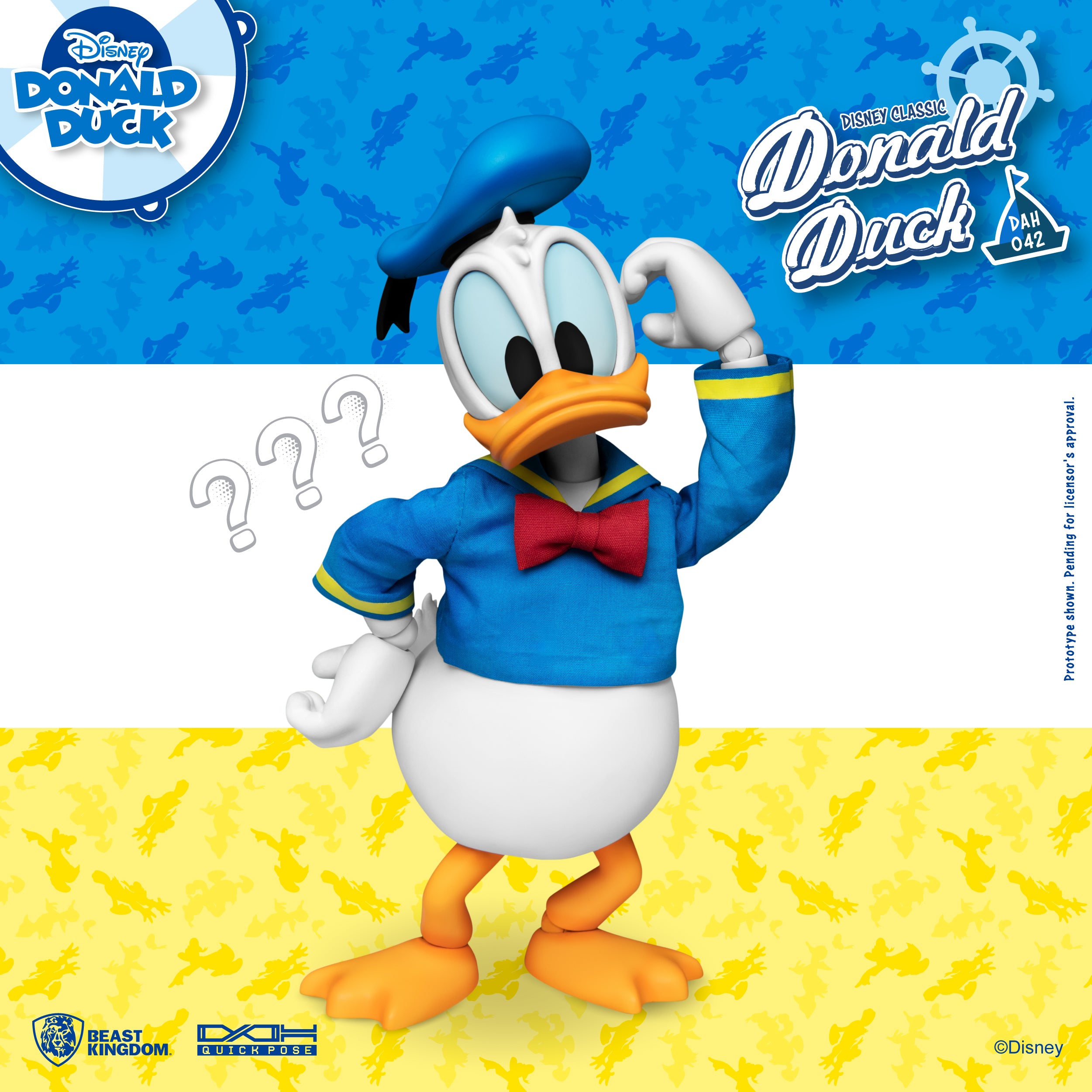 PRE-ORDER Dynamic 8ction Heroes #42 - Classic Donald Duck