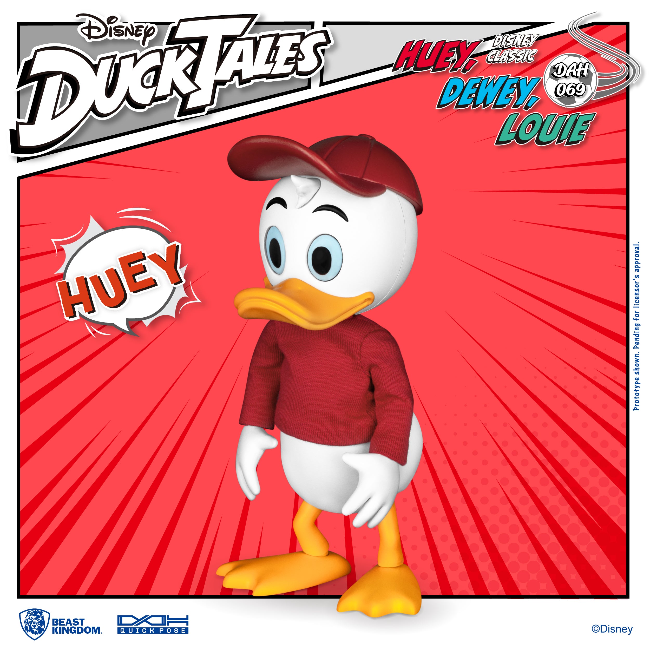 PRE-ORDER Dynamic 8ction Heroes #69 - Hewey, Dewey & Louie Duck
