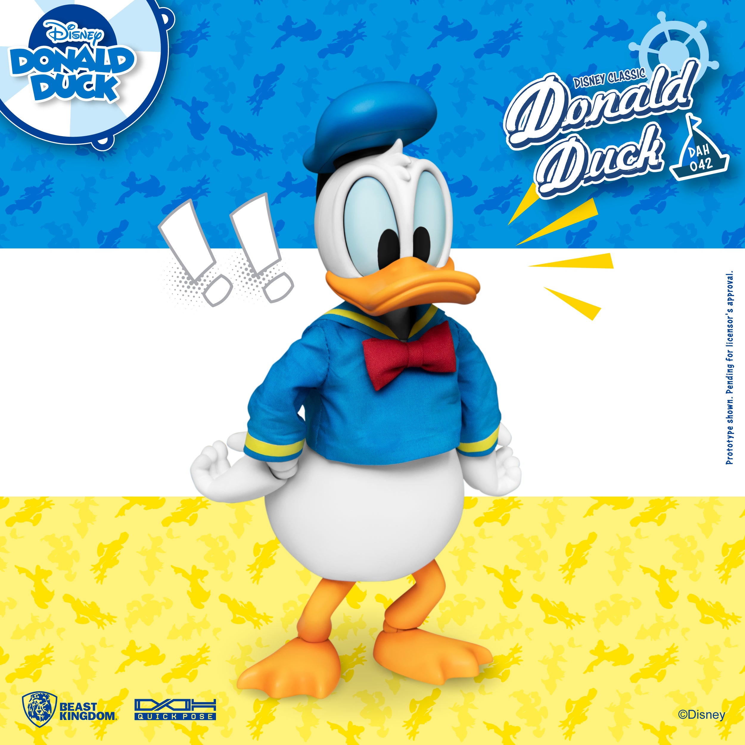 PRE-ORDER Dynamic 8ction Heroes #42 - Classic Donald Duck
