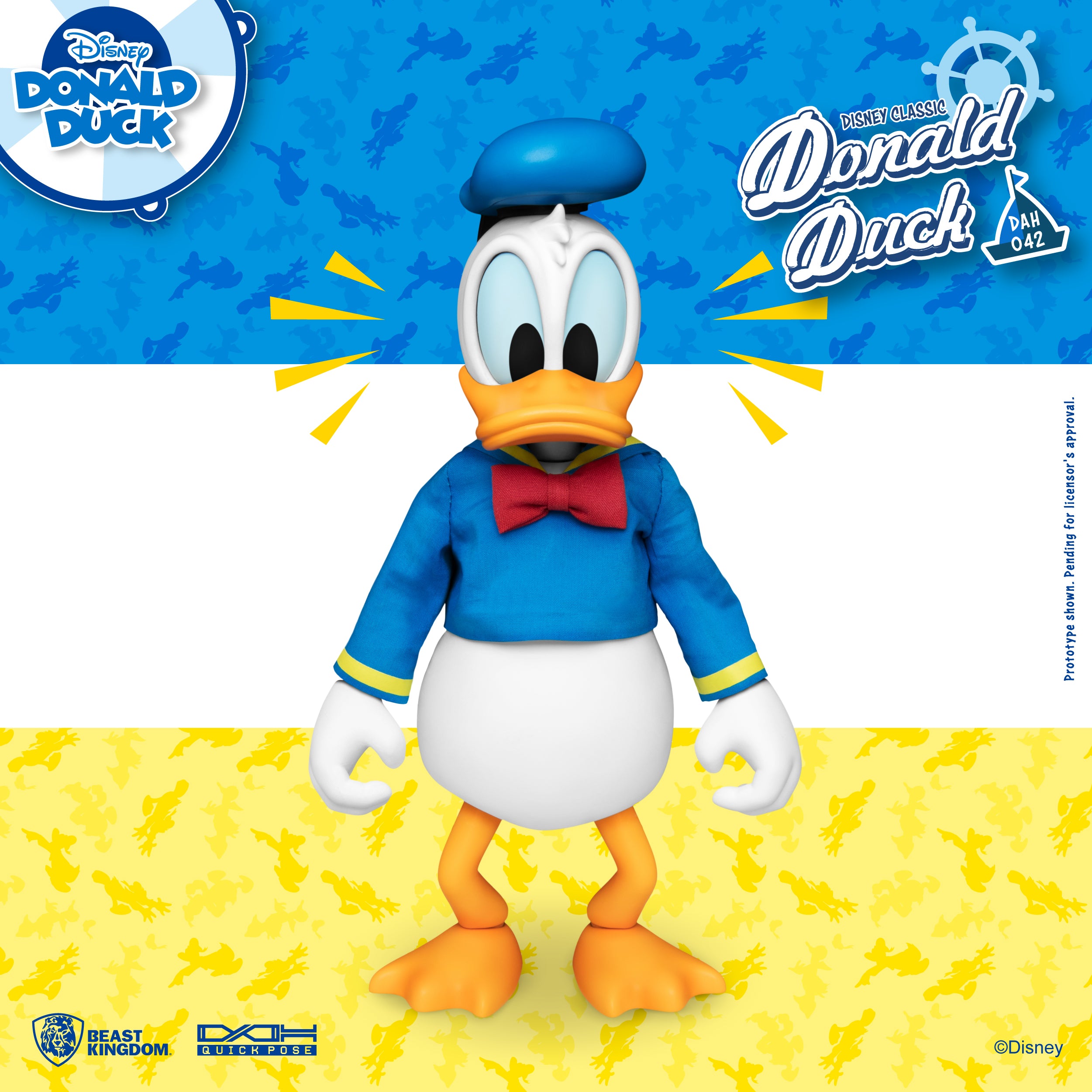 PRE-ORDER Dynamic 8ction Heroes #42 - Classic Donald Duck