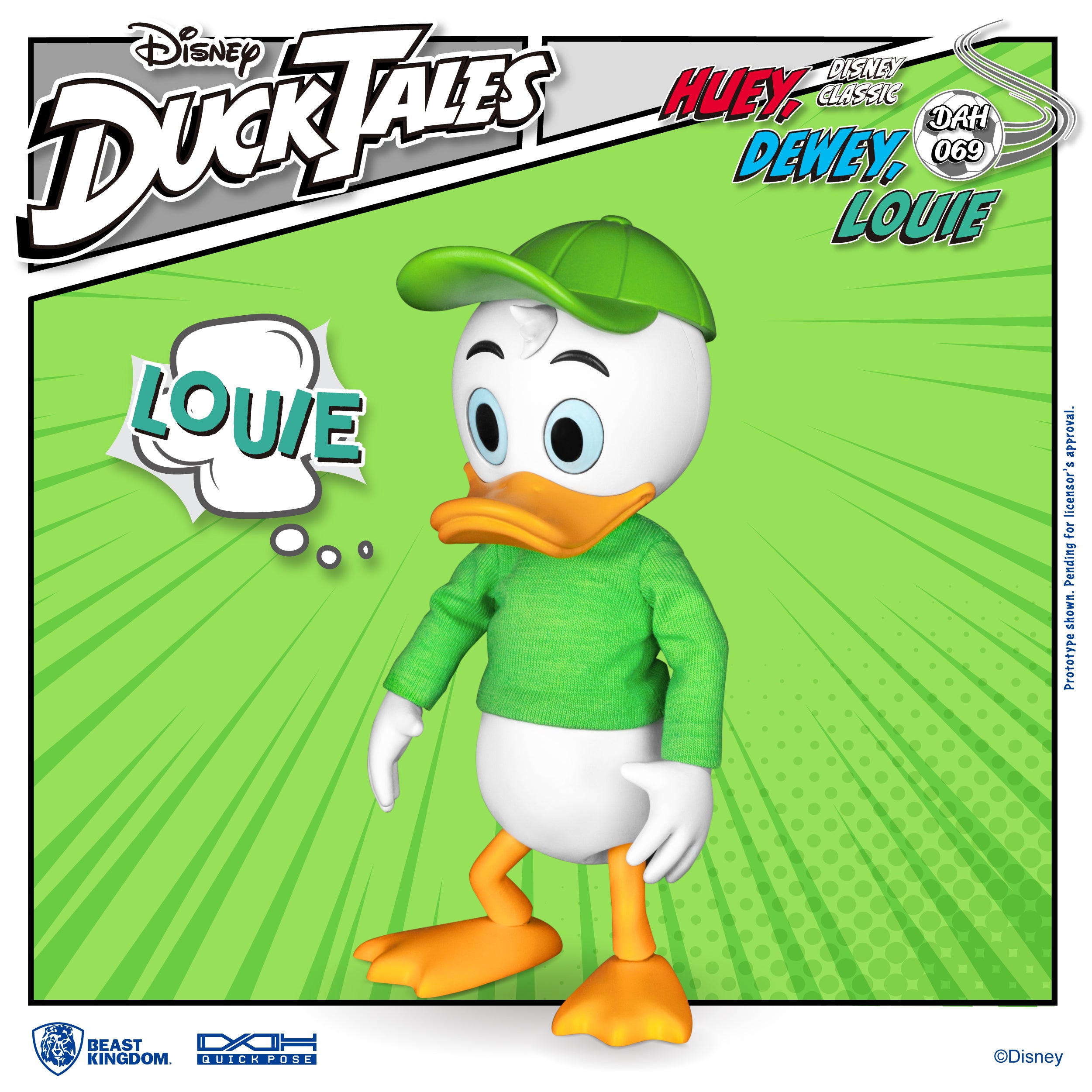 PRE-ORDER Dynamic 8ction Heroes #69 - Hewey, Dewey & Louie Duck
