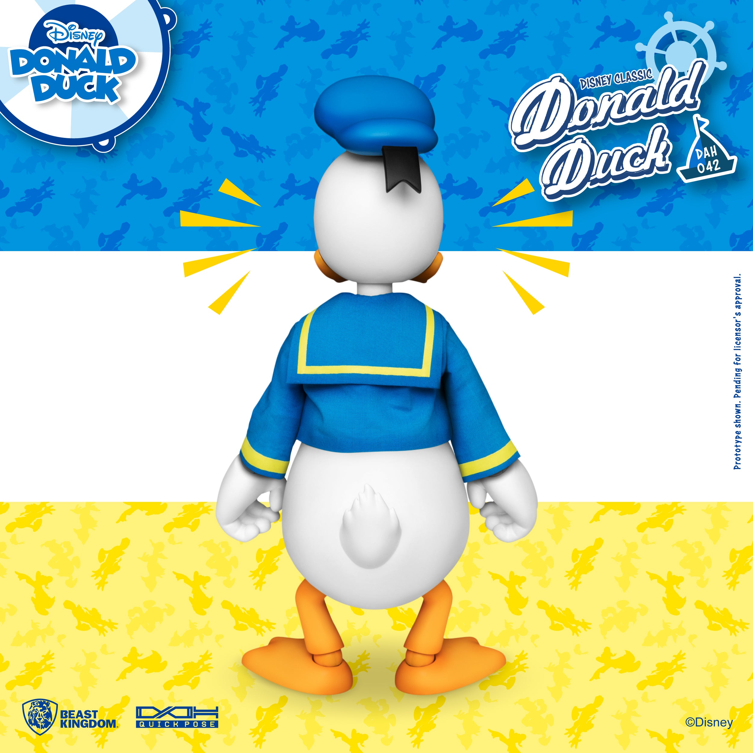 PRE-ORDER Dynamic 8ction Heroes #42 - Classic Donald Duck