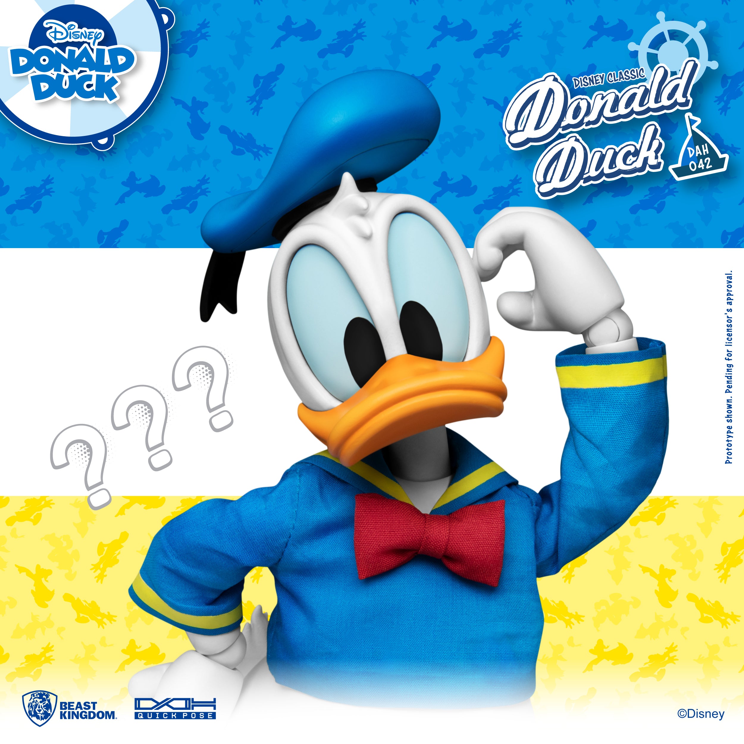 PRE-ORDER Dynamic 8ction Heroes #42 - Classic Donald Duck