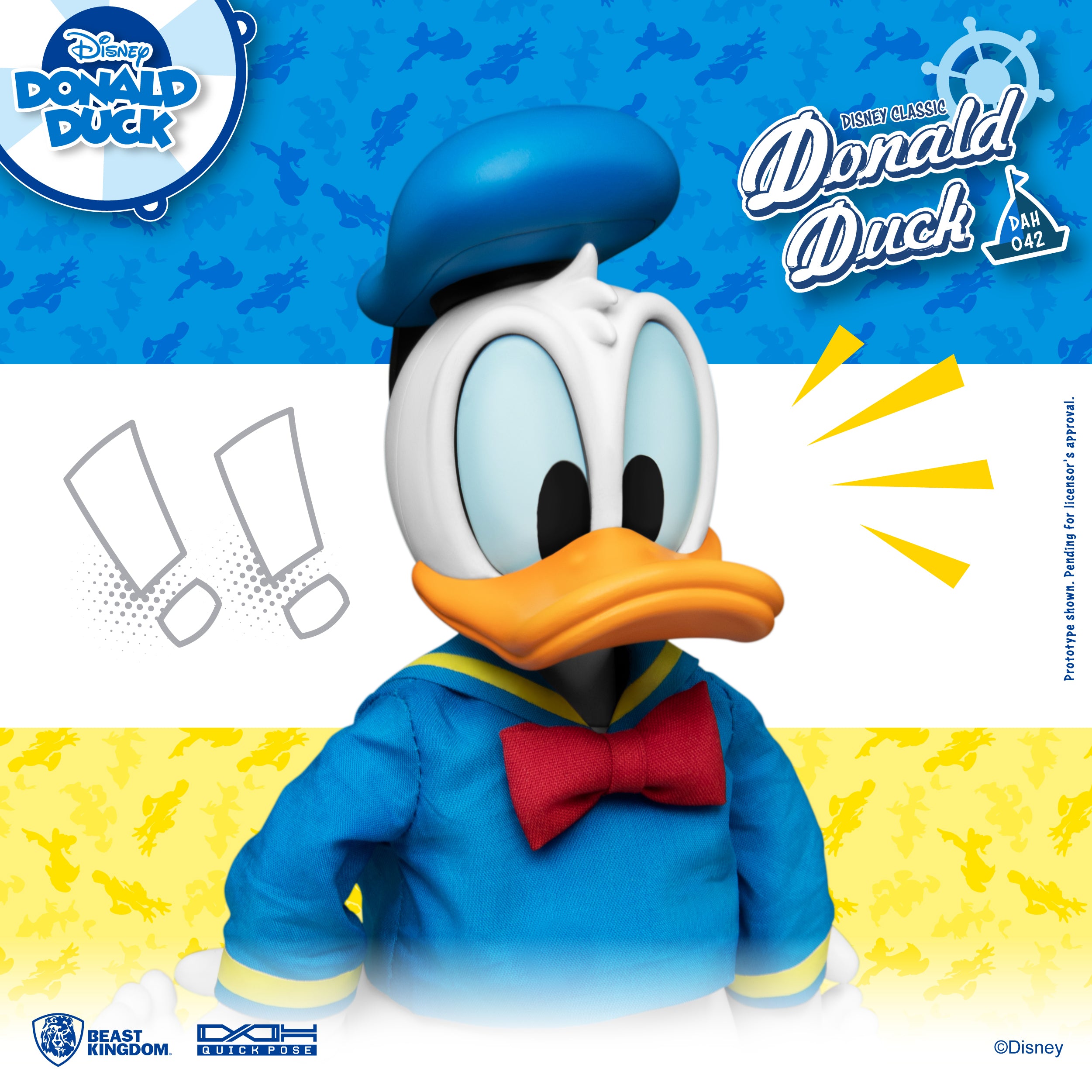 PRE-ORDER Dynamic 8ction Heroes #42 - Classic Donald Duck
